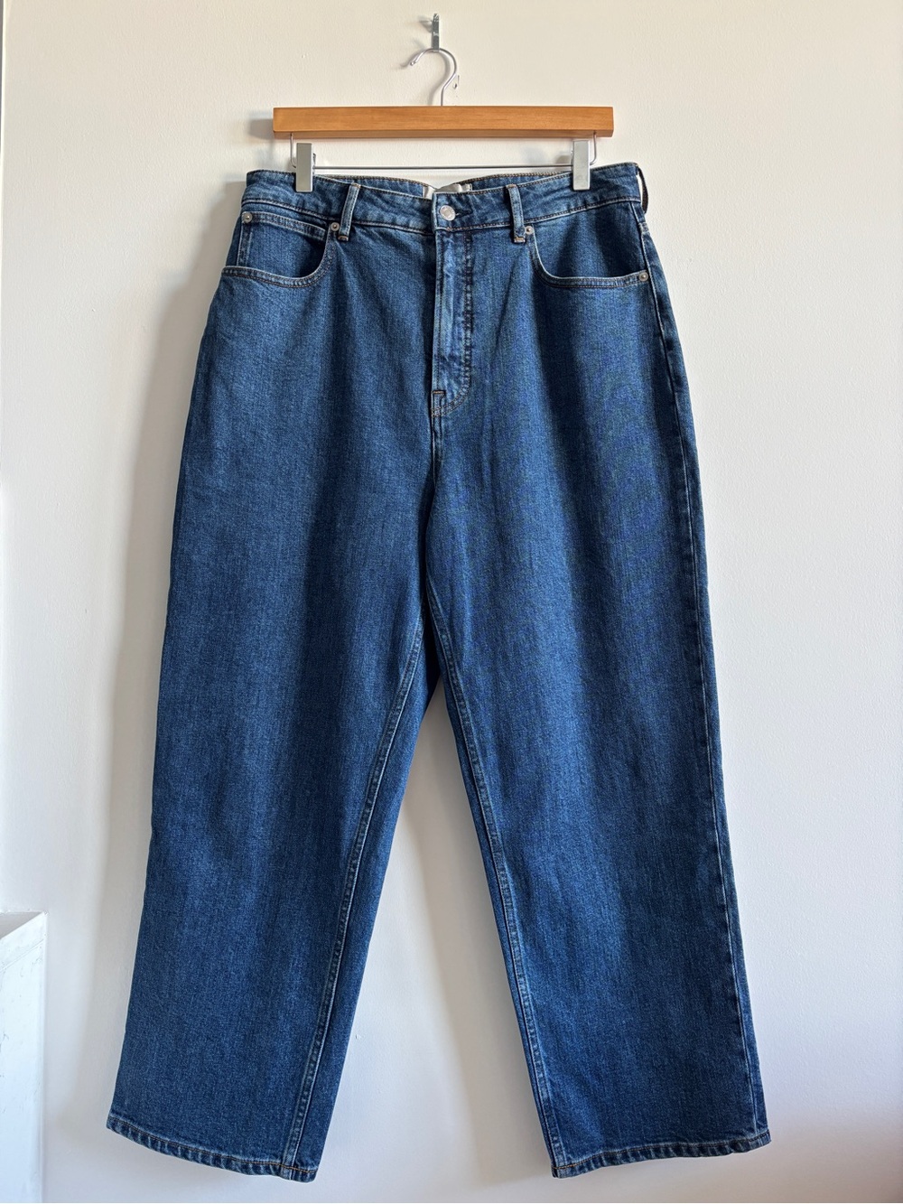 Everlane Way-High Hourglass Jean in Vintage Indigo | 32